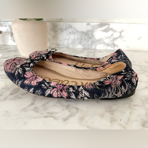 Sam Edelman Womens Felicia Ballet Flats Size 10 Floral Loafer - Picture 8 of 8